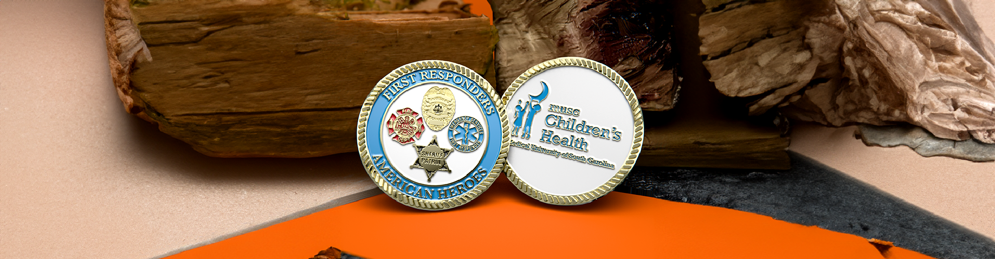 7 First Responders Awarded Challenge Coins by the MUSC for Exceptional Pediatric Care