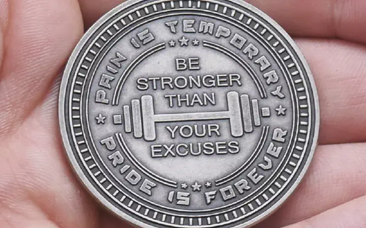 Custom Challenge Coins Help New Year’s Resolutions Last a Lifetime