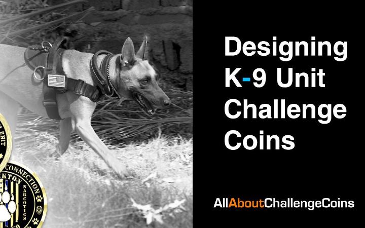 Designing Custom Police K-9 Unit Challenge Coins