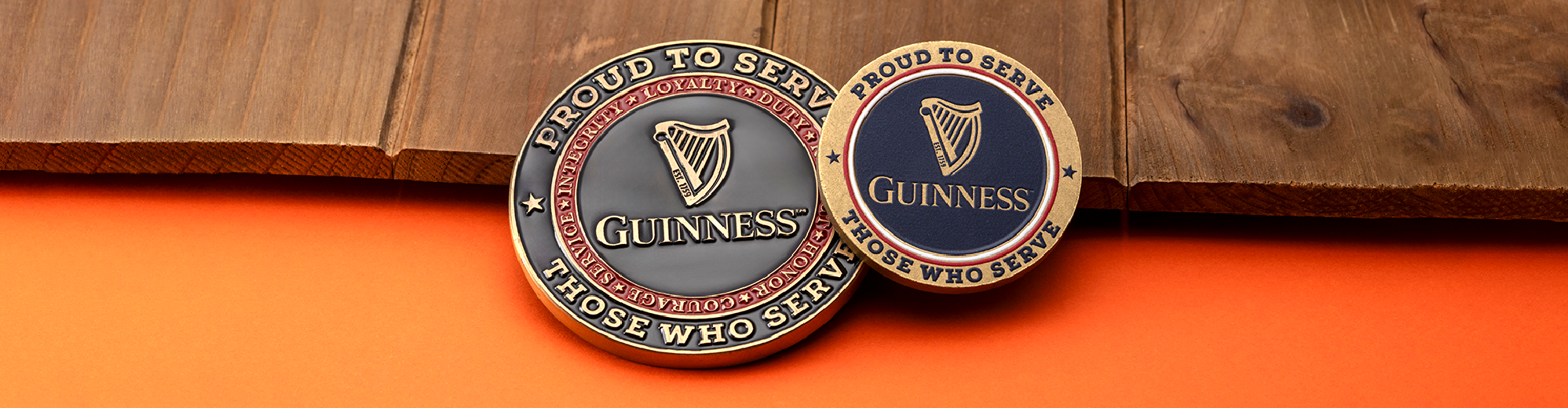 How Guinness Continues the Old School Challenge Coin Tradition