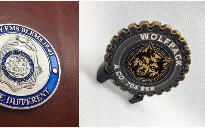 Ordering Custom Challenge Coins on a Budget