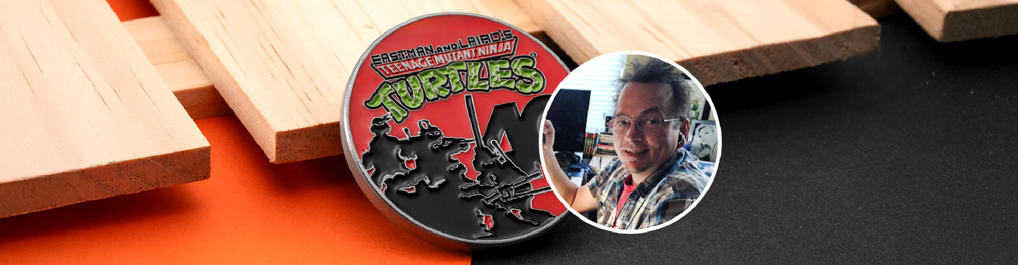 Turtle-Mania! 40th Anniversary Ninja Turtle Coins from Kevin Eastman