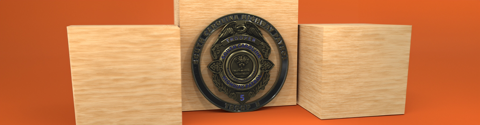 Highway Patrol Challenge Coins