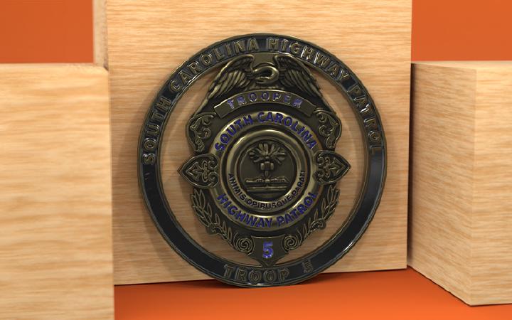 Highway Patrol Challenge Coins