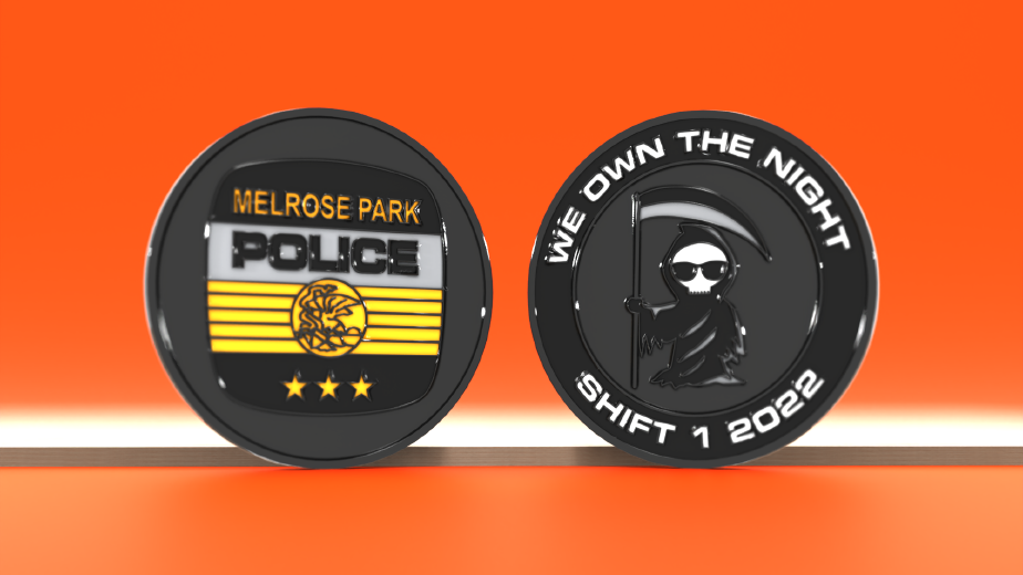 Park Police Challenge Coins